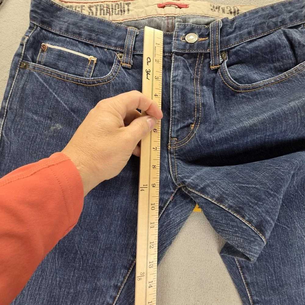 Converse Jeans Mens Blue Selvedge One Star Straight Fits 32x32